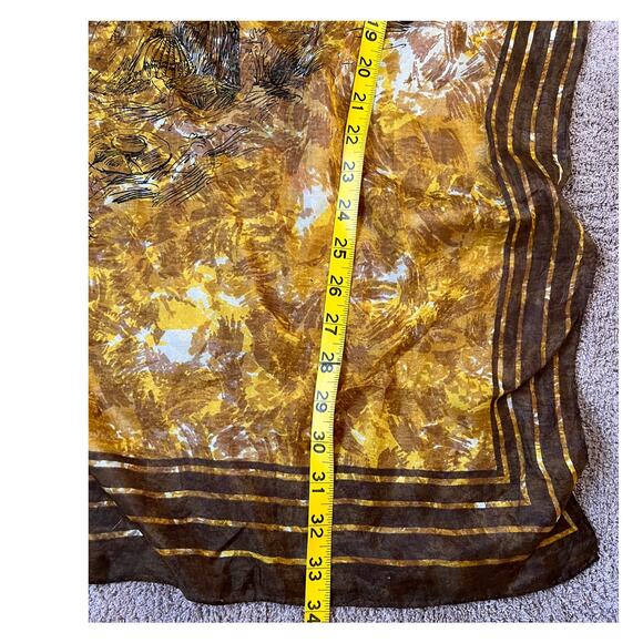 Vintage Silk Scarf to Commemorate the French Revolution - Picture 3 of 6